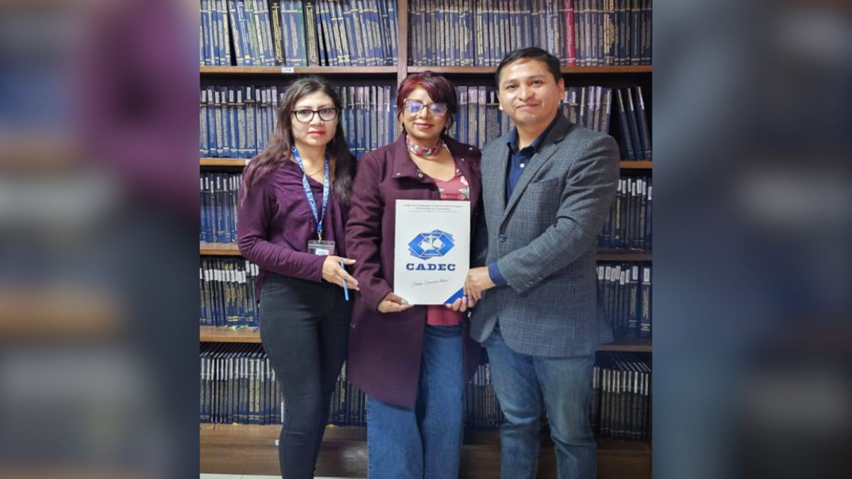 REUNIÓN ESTRATÉGICA DE INTENCIÓN DE CONVENIO ENTRE EL COLEGIO DE PROFESIONALES EN CIENCIAS ADMINISTRATIVAS Y EMPRESARIALES DE COCHABAMBA (CADEC) Y CERTIFICATE BOLIVIA SRL.